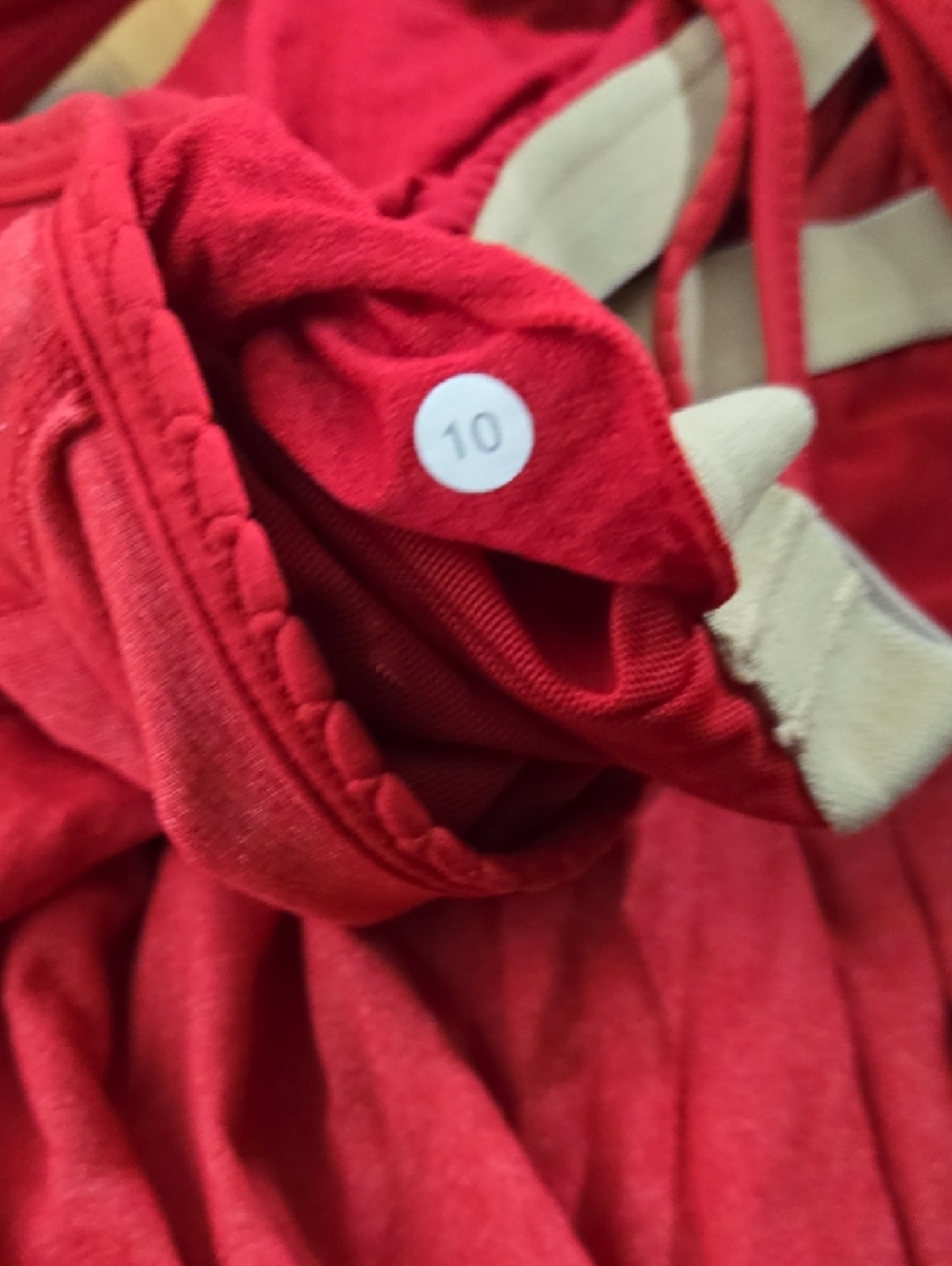 Lululemon Red Racerback Tank Top - Picture 3 of 3